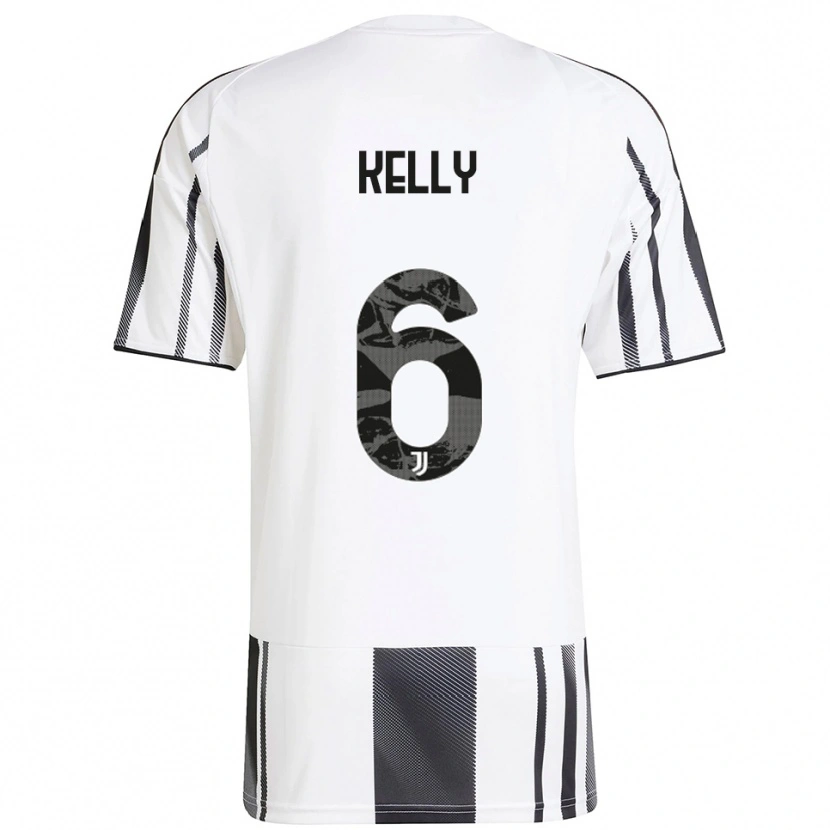 Danxen Herren Lloyd Kelly #6 Weiß Schwarz Heimtrikot Trikot 2025/26 T-Shirt