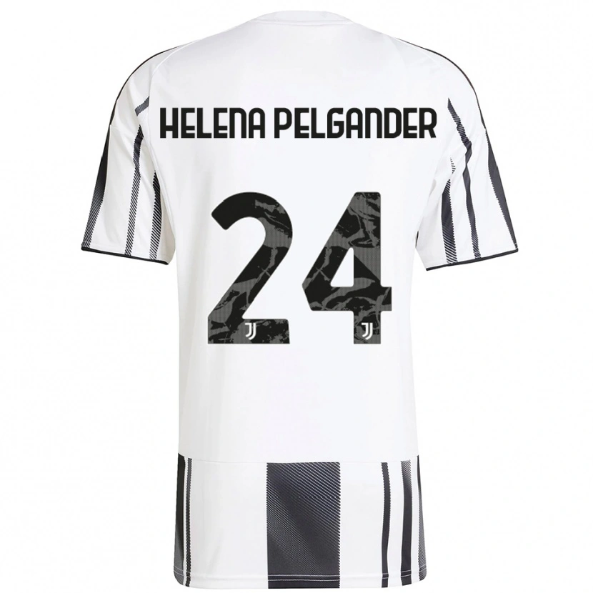 Danxen Herren Elsa Helena Pelgander #24 Weiß Schwarz Heimtrikot Trikot 2025/26 T-Shirt