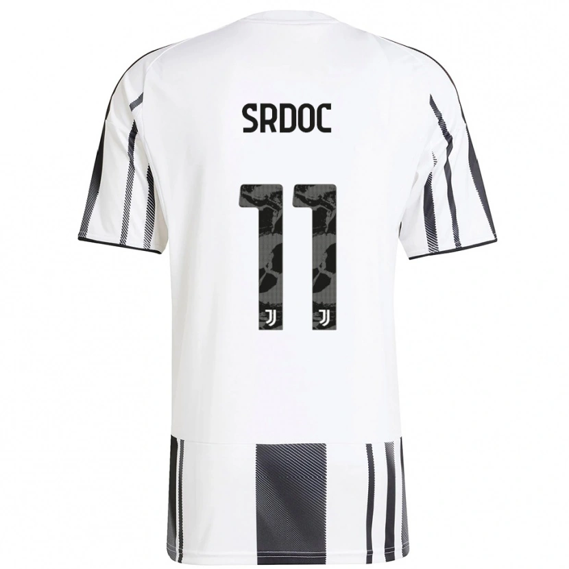 Danxen Herren Ivano Srdoc #11 Weiß Schwarz Heimtrikot Trikot 2025/26 T-Shirt