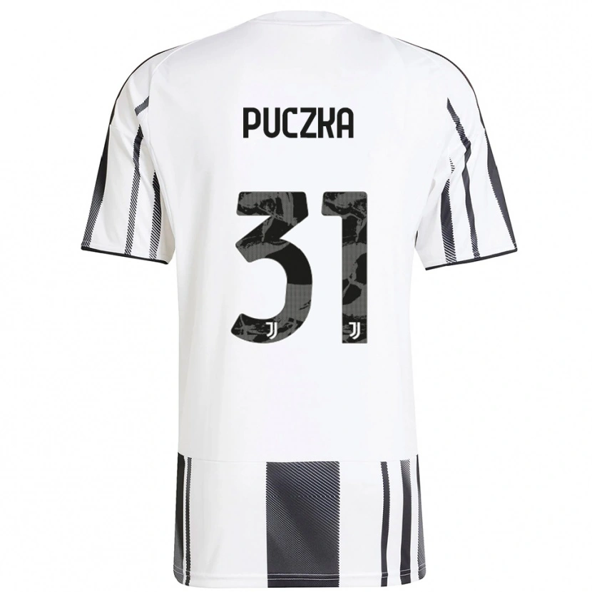 Danxen Herren David Puczka #31 Weiß Schwarz Heimtrikot Trikot 2025/26 T-Shirt