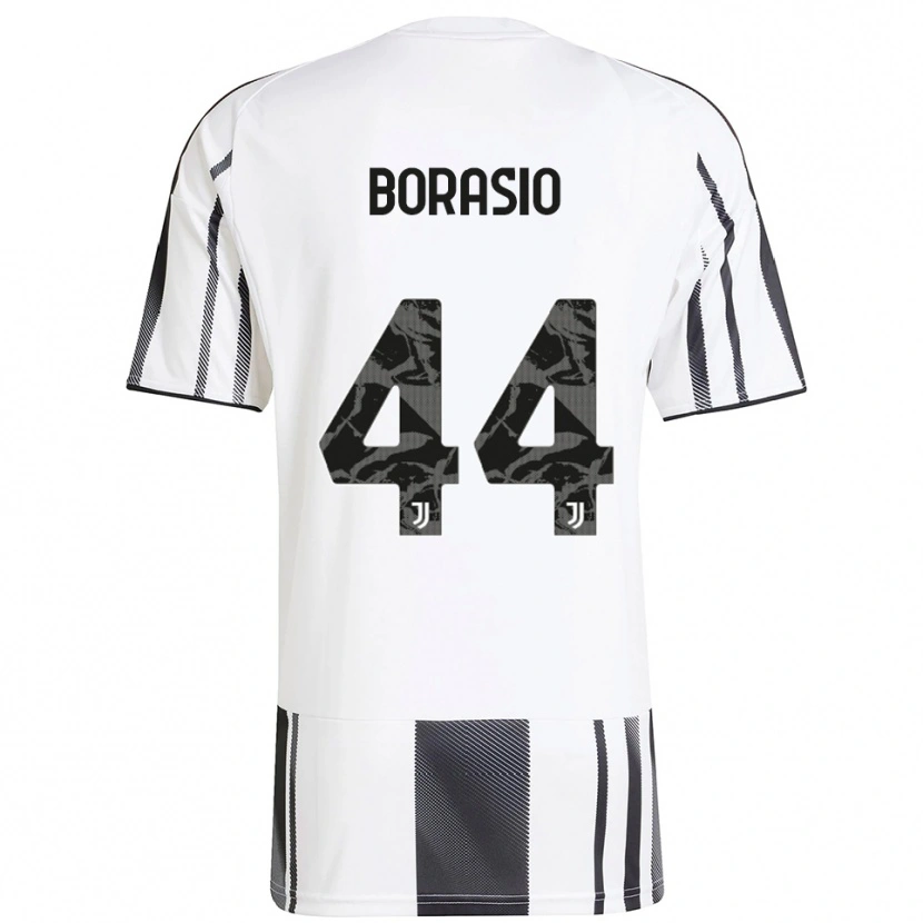 Danxen Herren Benit Borasio #44 Weiß Schwarz Heimtrikot Trikot 2025/26 T-Shirt