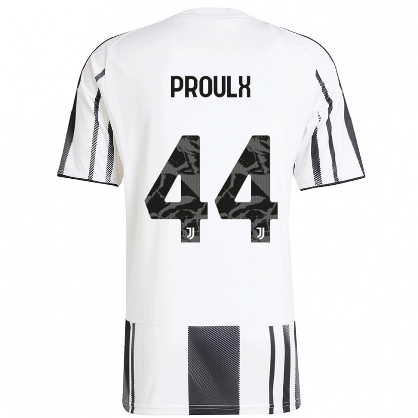 Danxen Herren Lysianne Proulx #44 Weiß Schwarz Heimtrikot Trikot 2025/26 T-Shirt