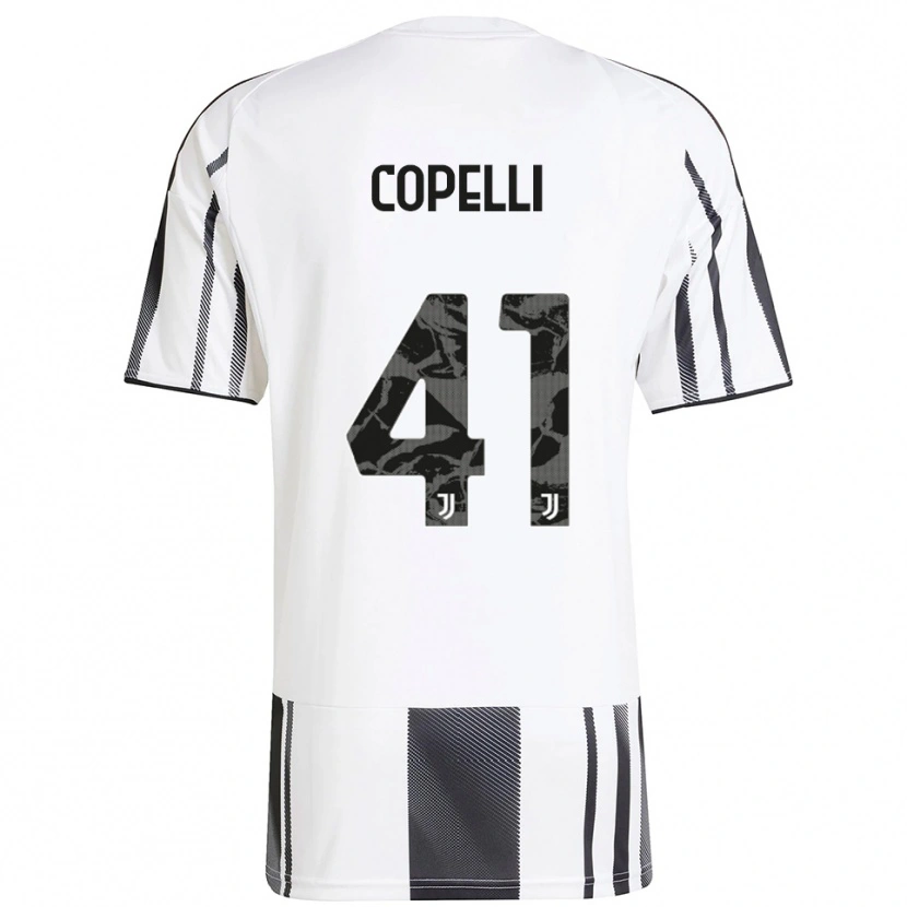 Danxen Herren Anna Copelli #41 Weiß Schwarz Heimtrikot Trikot 2025/26 T-Shirt