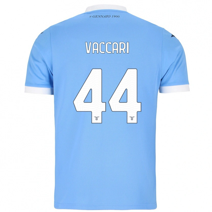 Danxen Herren Flavia Vaccari #44 Himmelblau Weiß Heimtrikot Trikot 2025/26 T-Shirt