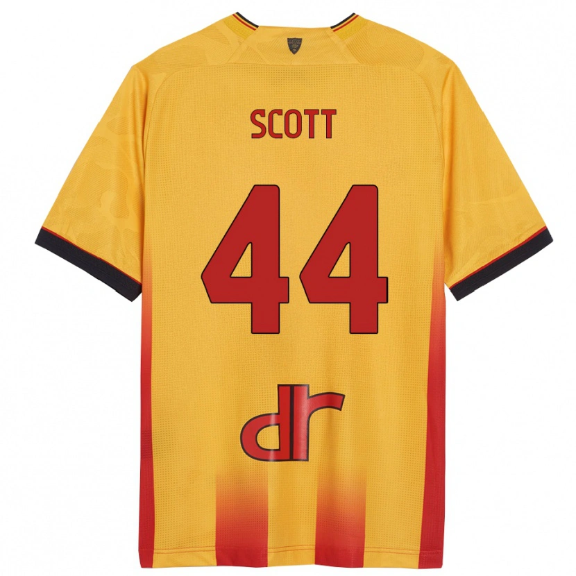 Danxen Herren Elijah Scott #44 Gelb Orange Heimtrikot Trikot 2025/26 T-Shirt