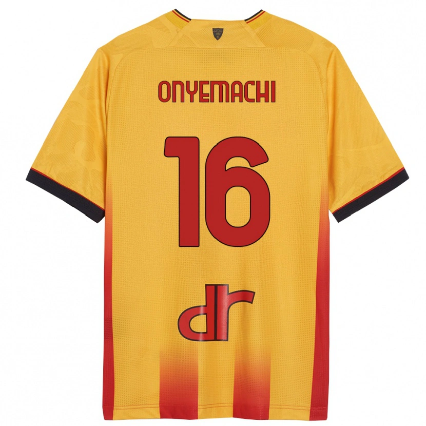 Danxen Herren Divine Onyemachi #16 Gelb Orange Heimtrikot Trikot 2025/26 T-Shirt