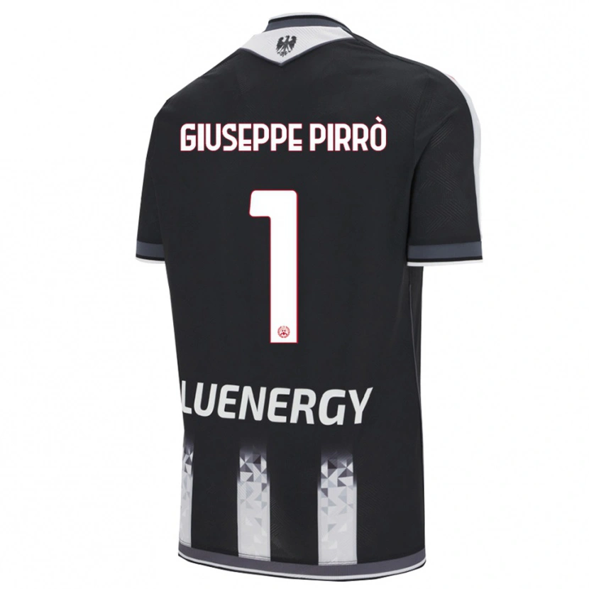 Danxen Herren Marco Giuseppe Pirrò #1 Schwarz Weiß Heimtrikot Trikot 2025/26 T-Shirt