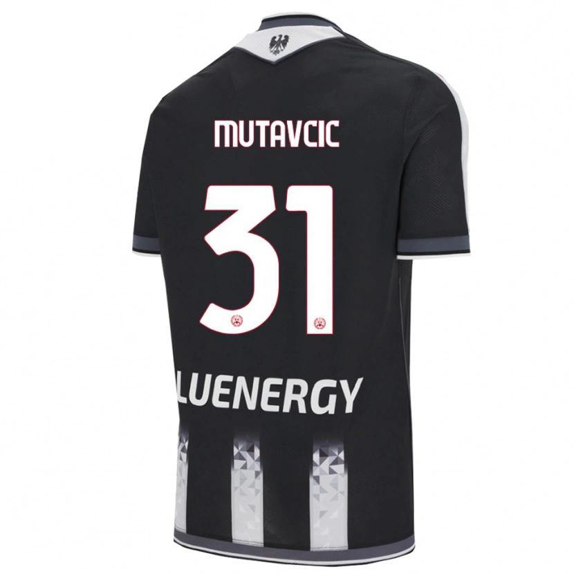 Danxen Herren Jan Mutavcic #31 Schwarz Weiß Heimtrikot Trikot 2025/26 T-Shirt