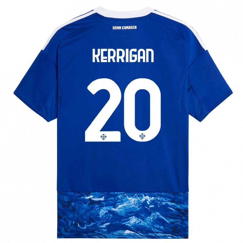 Danxen Herren Liam Kerrigan #20 Blau Weiß Heimtrikot Trikot 2025/26 T-Shirt