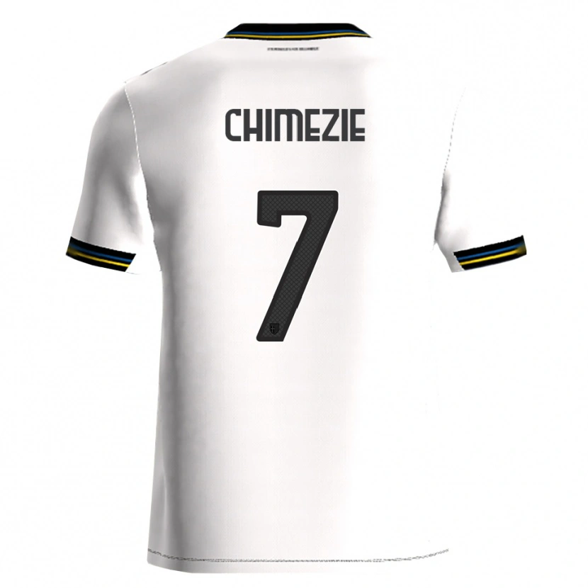 Danxen Herren Giorgio Chimezie #7 Weiß Schwarz Heimtrikot Trikot 2025/26 T-Shirt