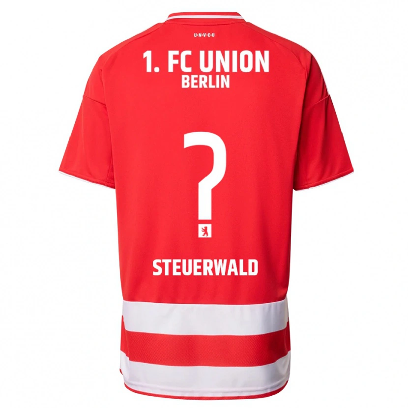 Danxen Herren Samantha Steuerwald #0 Rot Weiß Heimtrikot Trikot 2025/26 T-Shirt