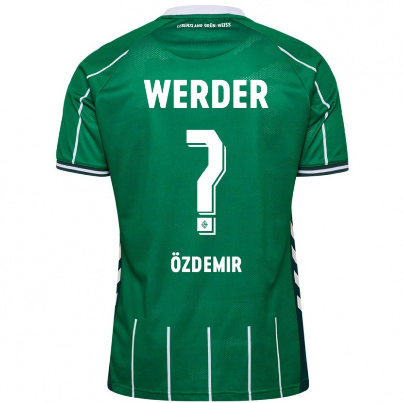 Danxen Herren Sinem Özdemir #0 Grün Weiß Heimtrikot Trikot 2025/26 T-Shirt