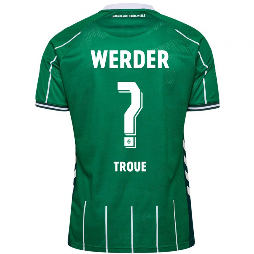 Danxen Herren Miguel Troue #0 Grün Weiß Heimtrikot Trikot 2025/26 T-Shirt