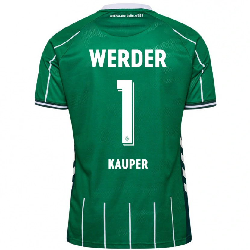 Danxen Herren Ben Käuper #1 Grün Weiß Heimtrikot Trikot 2025/26 T-Shirt