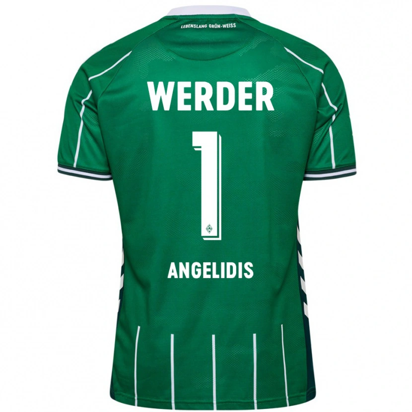 Danxen Herren Spyros Angelidis #1 Grün Weiß Heimtrikot Trikot 2025/26 T-Shirt