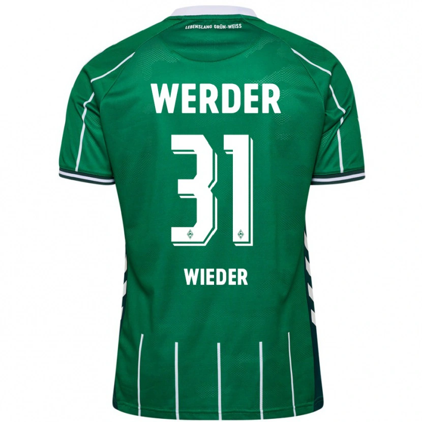Danxen Herren Verena Wieder #31 Grün Weiß Heimtrikot Trikot 2025/26 T-Shirt