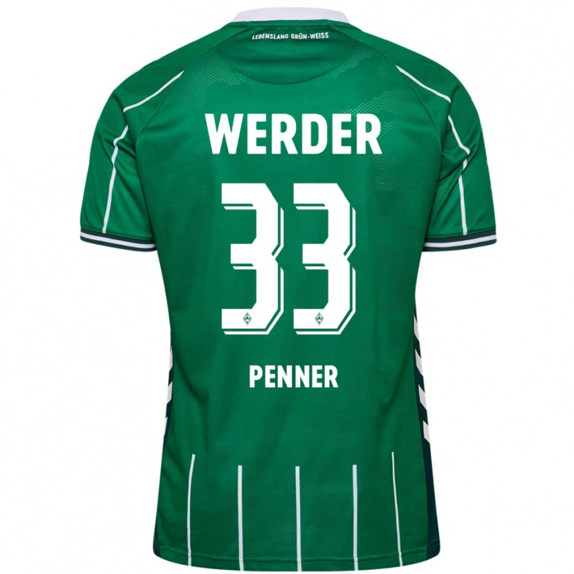 Danxen Herren Maria Penner #33 Grün Weiß Heimtrikot Trikot 2025/26 T-Shirt