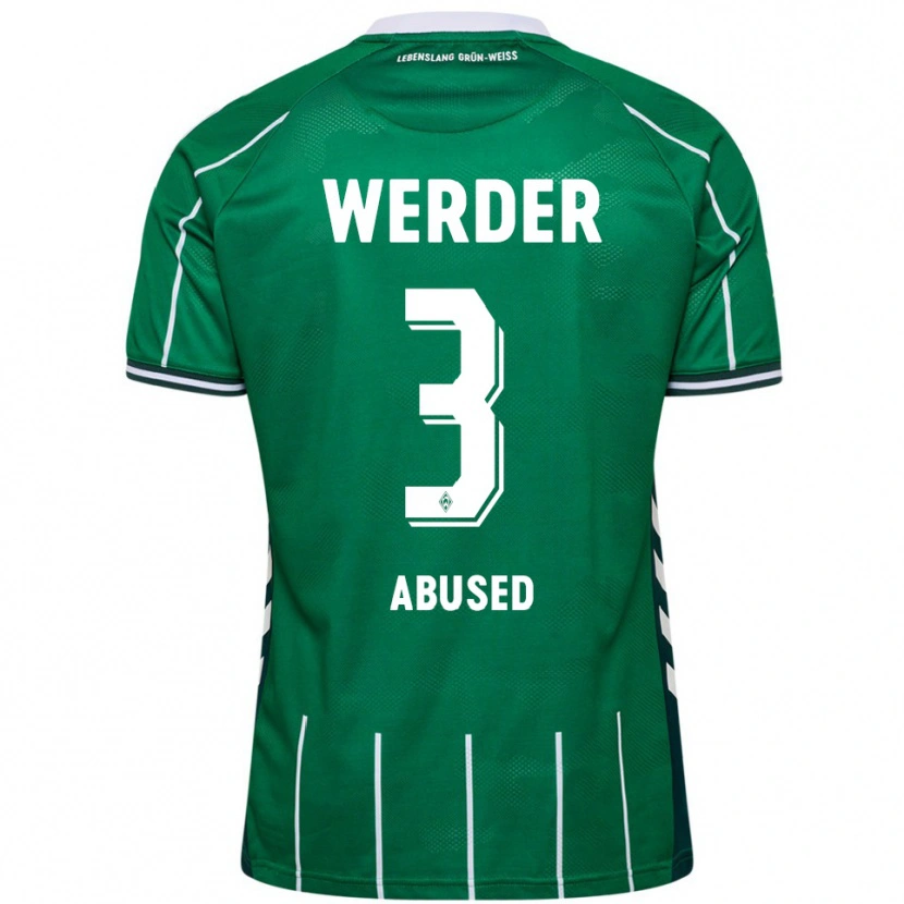 Danxen Herren Dlges Abused #3 Grün Weiß Heimtrikot Trikot 2025/26 T-Shirt