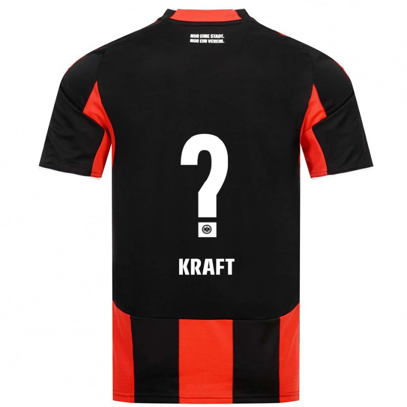 Danxen Herren Nico Kraft #0 Schwarz Rot Heimtrikot Trikot 2025/26 T-Shirt
