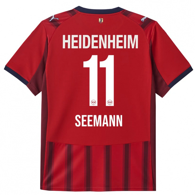 Danxen Herren Maria Seemann #11 Rot Marineblau Heimtrikot Trikot 2025/26 T-Shirt