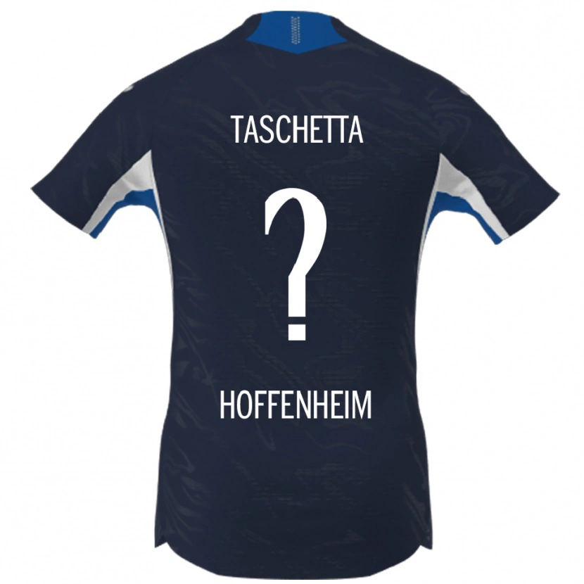 Danxen Herren Vincenzo Taschetta #0 Marineblau Weiß Heimtrikot Trikot 2025/26 T-Shirt