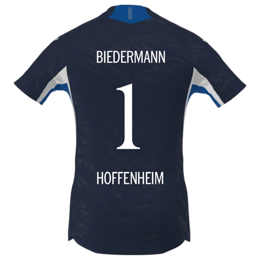 Danxen Herren Nico Biedermann #1 Marineblau Weiß Heimtrikot Trikot 2025/26 T-Shirt