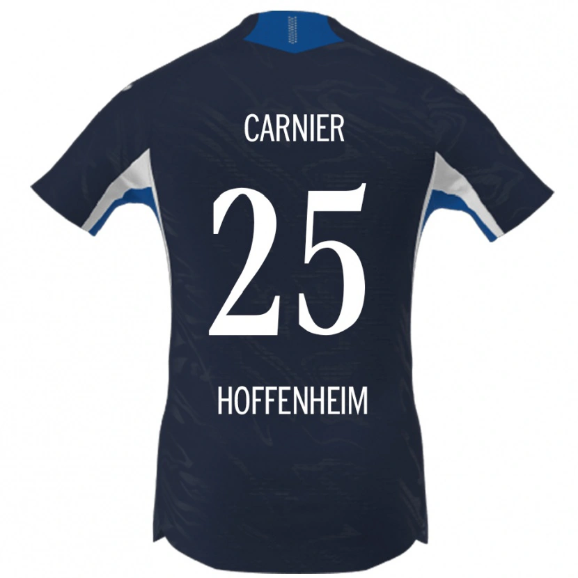 Danxen Herren Alekseï Carnier #25 Marineblau Weiß Heimtrikot Trikot 2025/26 T-Shirt