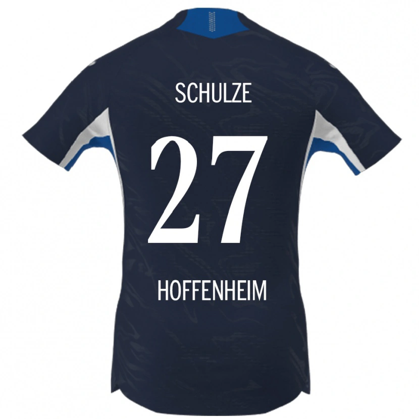 Danxen Herren Louis Schulze #27 Marineblau Weiß Heimtrikot Trikot 2025/26 T-Shirt