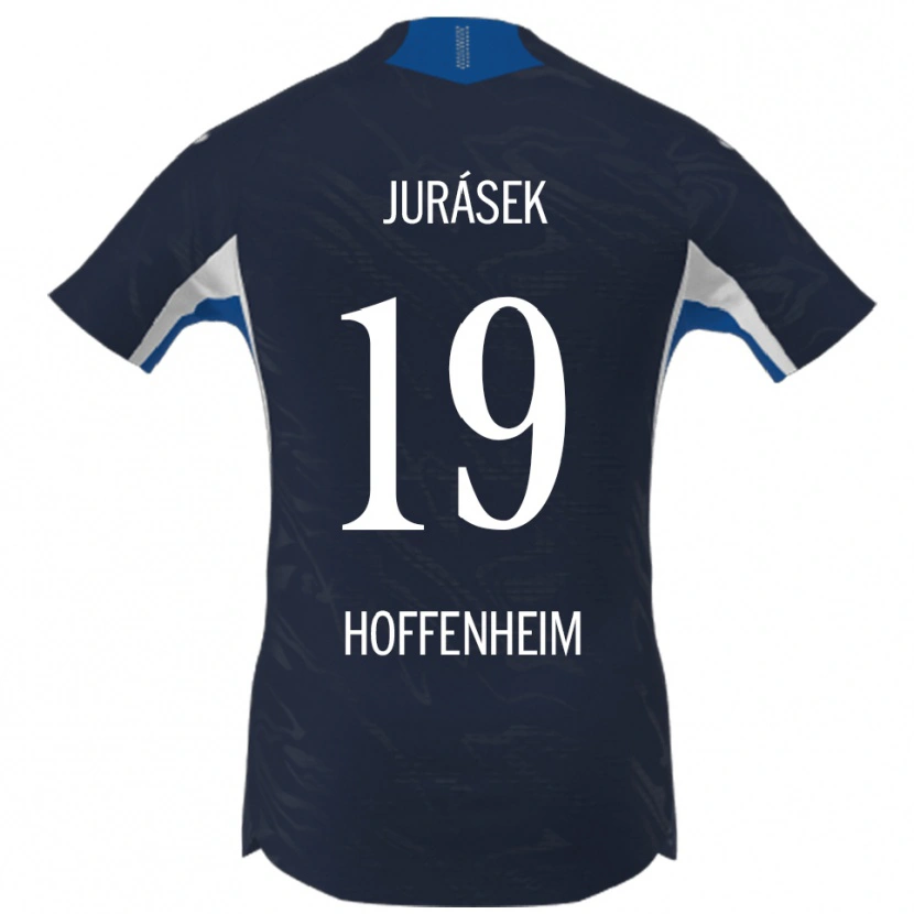 Danxen Herren David Jurásek #19 Marineblau Weiß Heimtrikot Trikot 2025/26 T-Shirt