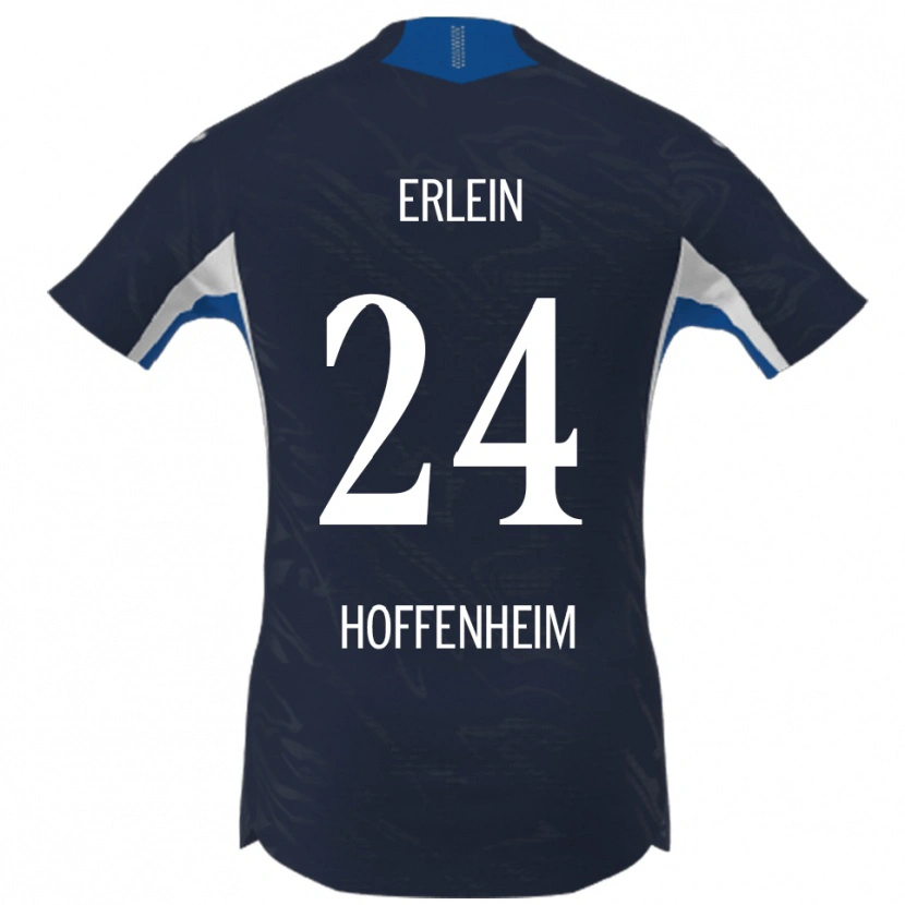 Danxen Herren Luca Erlein #24 Marineblau Weiß Heimtrikot Trikot 2025/26 T-Shirt