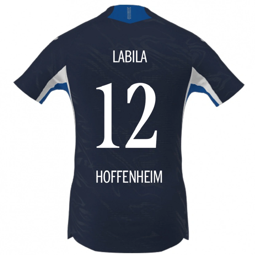 Danxen Herren Daniel Labila #12 Marineblau Weiß Heimtrikot Trikot 2025/26 T-Shirt