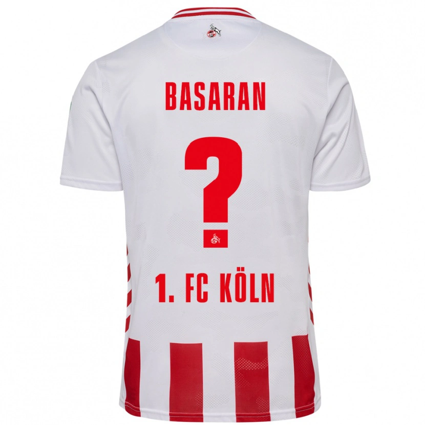 Danxen Herren Eren Basaran #0 Weiß Rot Heimtrikot Trikot 2025/26 T-Shirt
