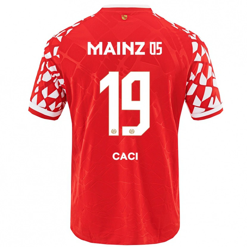 Danxen Herren Anthony Caci #19 Rot Weiß Heimtrikot Trikot 2025/26 T-Shirt