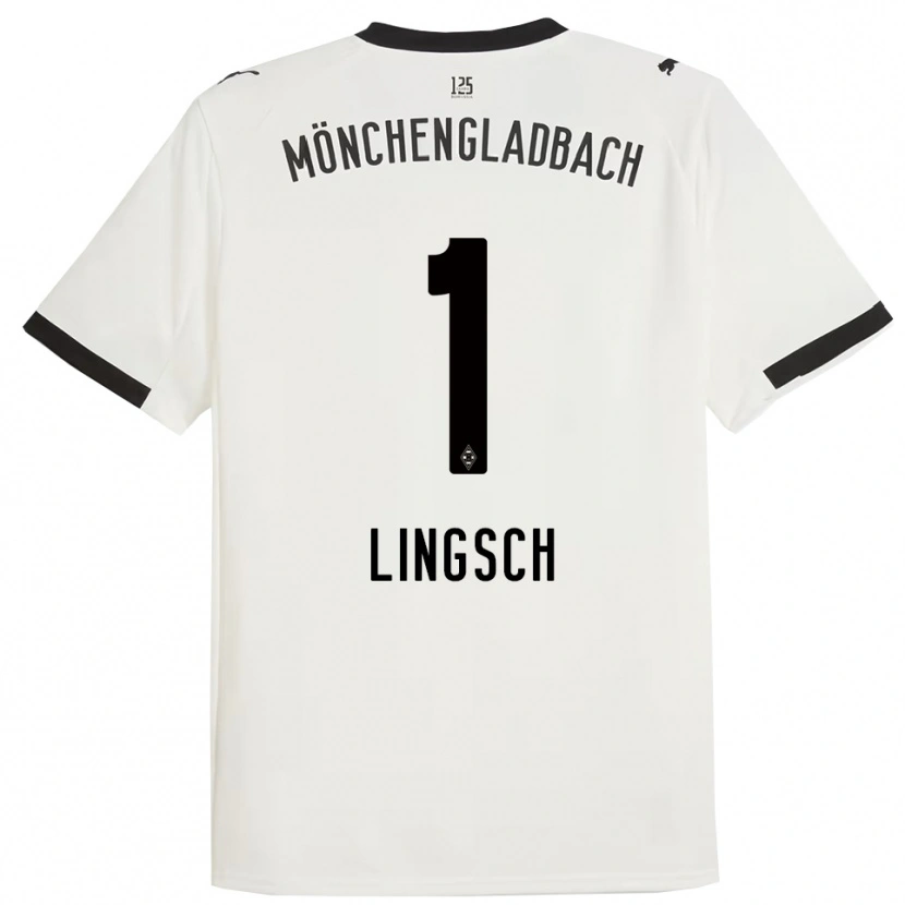 Danxen Herren Tina Lingsch #1 Weiß Schwarz Heimtrikot Trikot 2025/26 T-Shirt