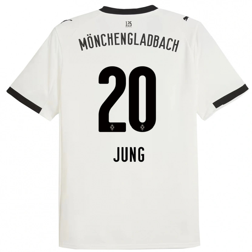 Danxen Herren In-Gyom Jung #20 Weiß Schwarz Heimtrikot Trikot 2025/26 T-Shirt