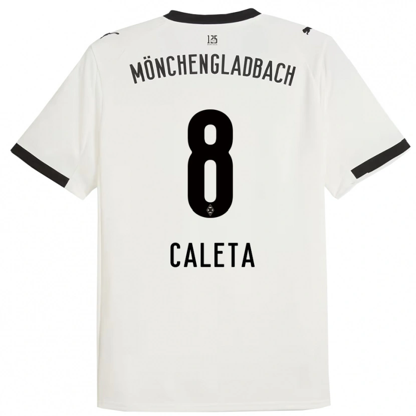 Danxen Herren Ivan Caleta #8 Weiß Schwarz Heimtrikot Trikot 2025/26 T-Shirt