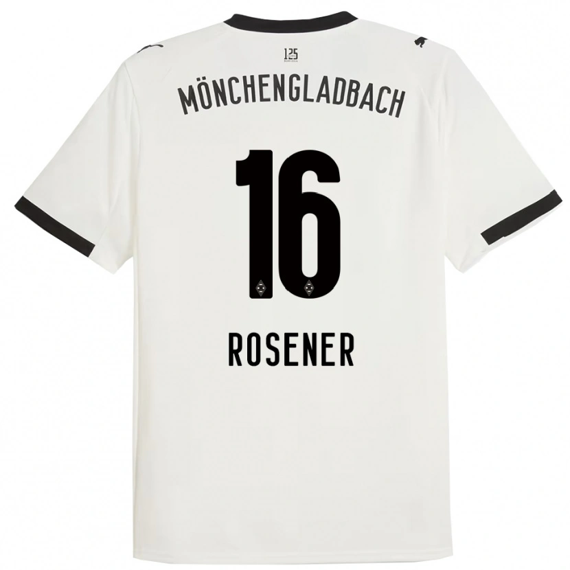Danxen Herren Chiara Rösener #16 Weiß Schwarz Heimtrikot Trikot 2025/26 T-Shirt