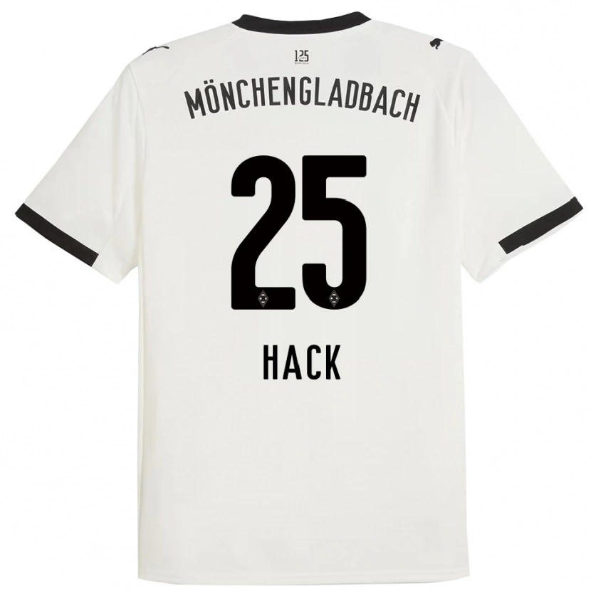 Danxen Herren Robin Hack #25 Weiß Schwarz Heimtrikot Trikot 2025/26 T-Shirt