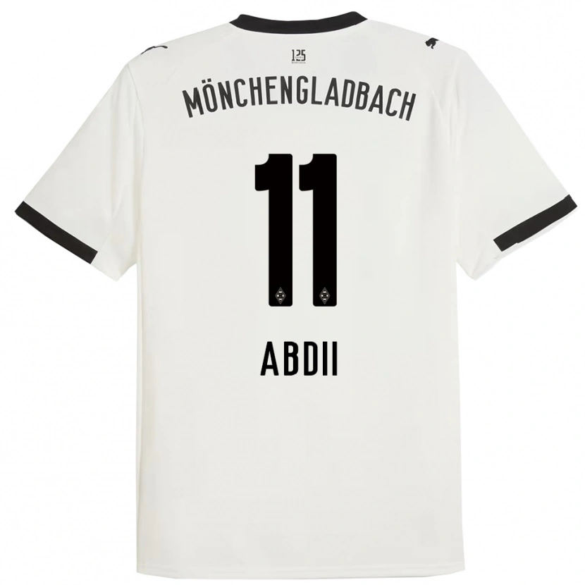 Danxen Herren Alina Abdii #11 Weiß Schwarz Heimtrikot Trikot 2025/26 T-Shirt
