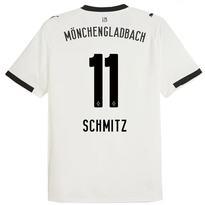 Danxen Herren Louisa Schmitz #11 Weiß Schwarz Heimtrikot Trikot 2025/26 T-Shirt