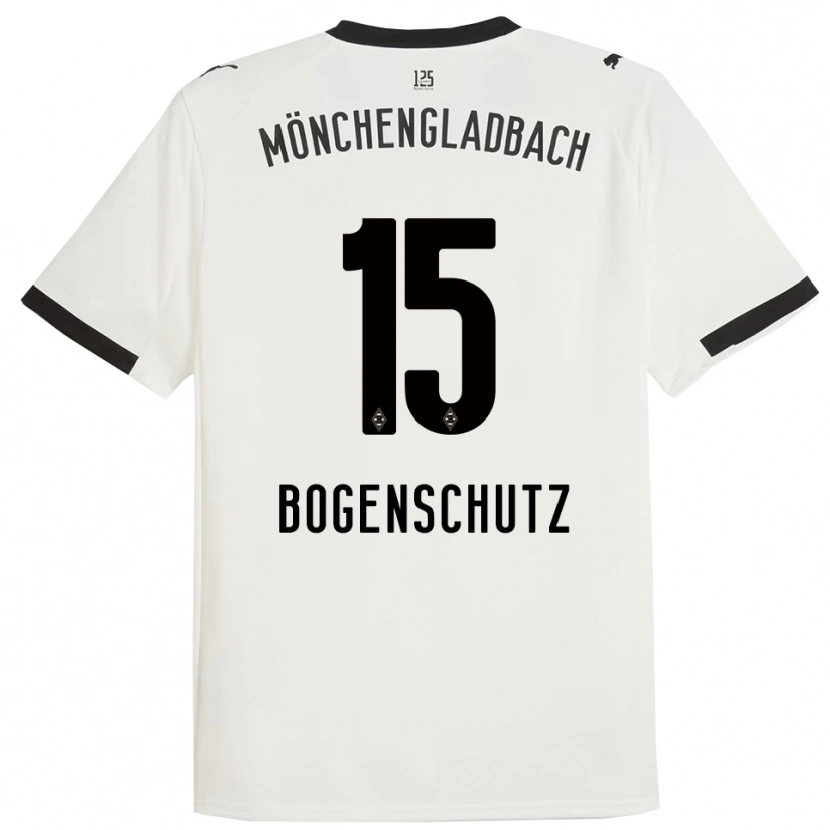 Danxen Herren Kerstin Bogenschutz #15 Weiß Schwarz Heimtrikot Trikot 2025/26 T-Shirt