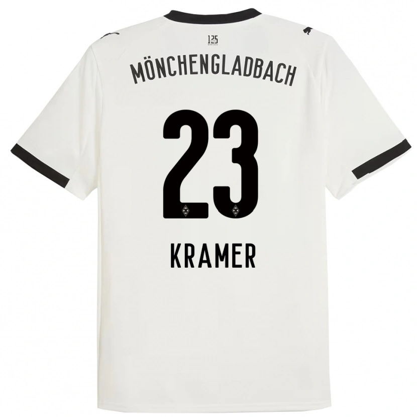 Danxen Herren Christoph Kramer #23 Weiß Schwarz Heimtrikot Trikot 2025/26 T-Shirt