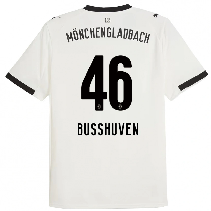 Danxen Herren Alina Busshuven #46 Weiß Schwarz Heimtrikot Trikot 2025/26 T-Shirt