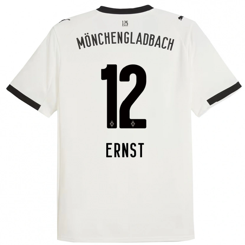 Danxen Herren Jesse Ernst #12 Weiß Schwarz Heimtrikot Trikot 2025/26 T-Shirt