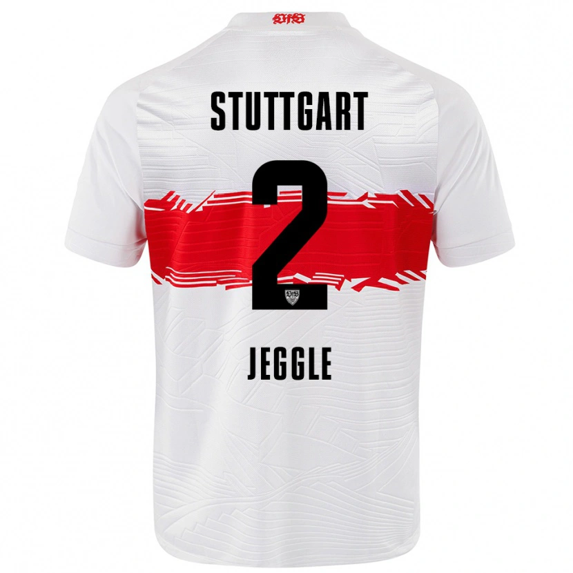 Danxen Herren Neo Jeggle #2 Weiß Rot Heimtrikot Trikot 2025/26 T-Shirt