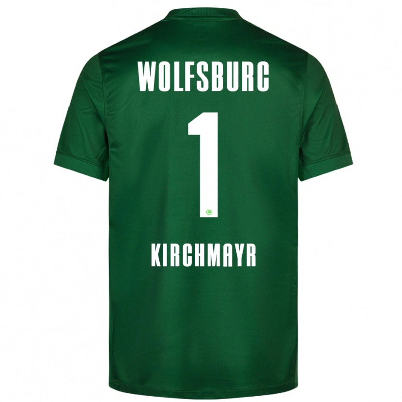 Danxen Herren Juri Kirchmayr #1 Grün Weiß Heimtrikot Trikot 2025/26 T-Shirt
