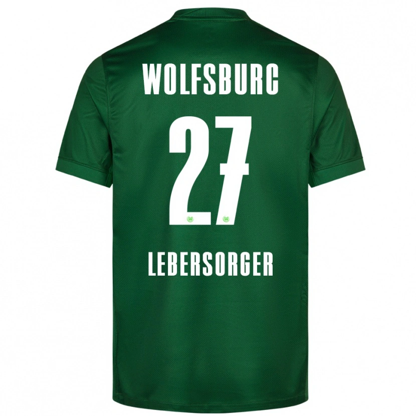 Danxen Herren Kevin Lebersorger #27 Grün Weiß Heimtrikot Trikot 2025/26 T-Shirt