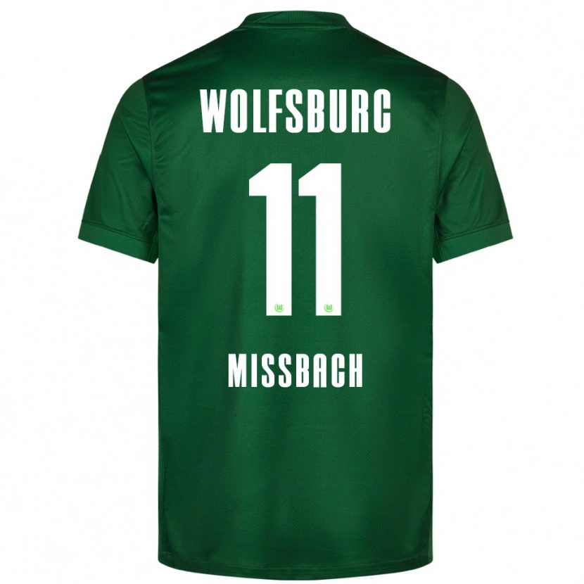 Danxen Herren Jupp Mißbach #11 Grün Weiß Heimtrikot Trikot 2025/26 T-Shirt