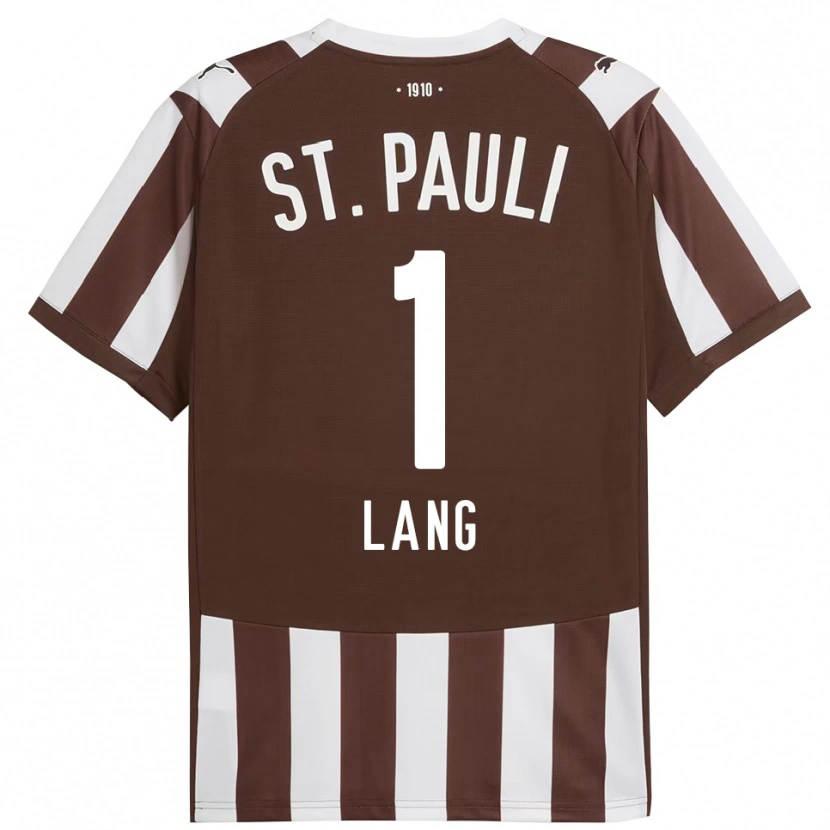 Danxen Herren Christoph Lang #1 Kaffee Weiß Heimtrikot Trikot 2025/26 T-Shirt