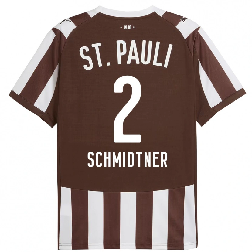 Danxen Herren Victor Schmidtner #2 Kaffee Weiß Heimtrikot Trikot 2025/26 T-Shirt